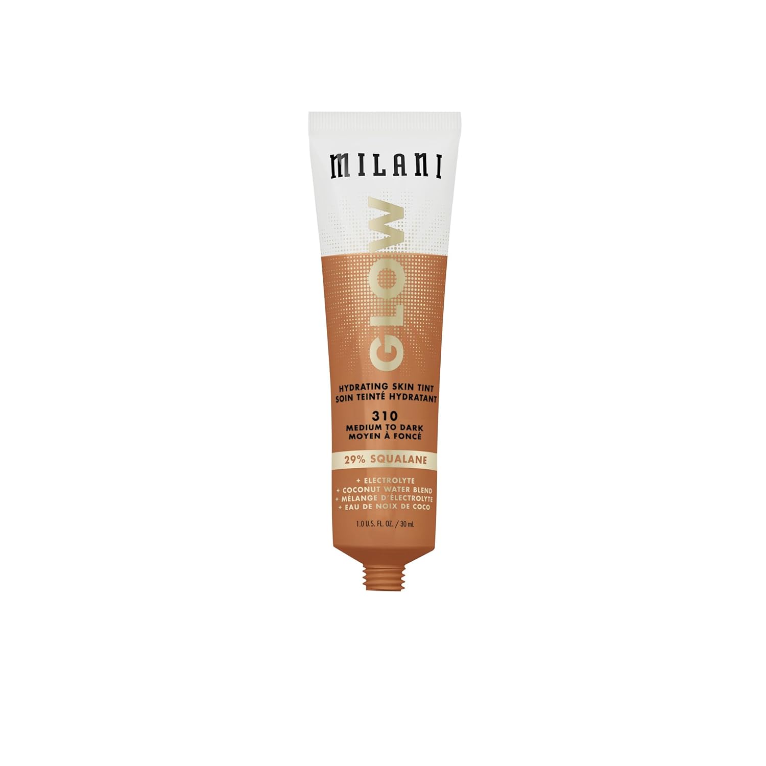 Milani Glow Hydrating Skin Tint Medium to Dark Shade Dewy Finish Light Coverage 1.0 oz - Image 7
