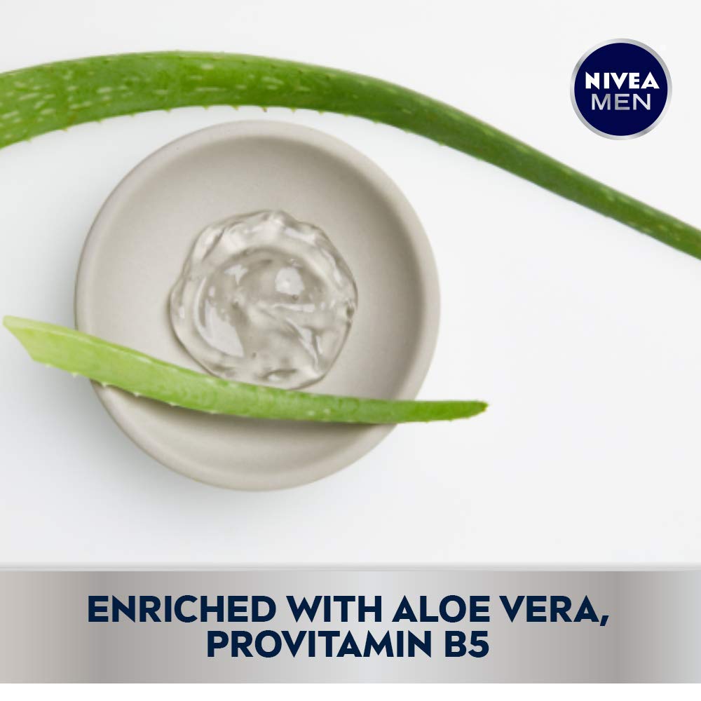 NIVEA MEN Maximum Hydration Face Lotion, Face Lotion with Broad Spectrum SPF 15 Sunscreen for Men, 3 Pack of 2.5 Fl Oz Tubes - Image 4
