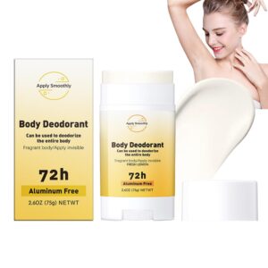 Men Women Deodorant Stick,Aluminum Free Whole Body Deodorant For Women & Men,72 Hours Odor Protection Natural Deodorants for Man,Men's Women's Deodorants Stick (2.6 Oz, Lemon)