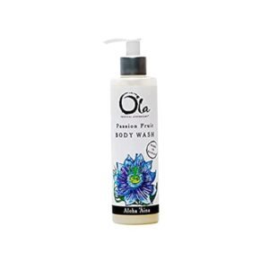 Ola Passion Fruit Body Wash with Pure Tropical Oils and Plant Extracts - 8 Fl Oz