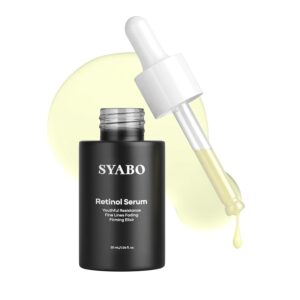 Retinol Serum for Face, Face Serum with Squalane and Vitamin E, Face Firming Elixir for Anti Aging, Reduces Age Spots and Resist Fine Line, 1 Fl Oz / 30 ml