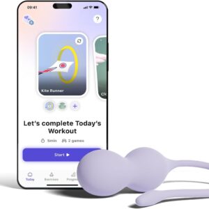 Care + | Pelvic Floor Exerciser with App | Kegel Trainer | Strengthen Your Pelvic Floor, get Better Bladder Control, Stronger Pelvic Support
