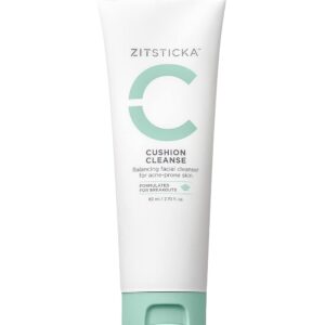 ZitSticka CUSHION CLEANSE Hydrating Facial Cleanser for Sensitive, Breakout-Prone Skin, Non-Stripping, Barrier-Boosting | 80ml / 2.7 oz (Pack of 1)