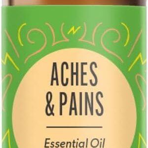 Edens Garden Aches & Pains Essential Oil Roll-On Blend- 100% Pure Premium Grade, Natural, Therapeutic, Aromatherapy, Kid & Skin Safe, The Best for Body, Travel, Gifts, Pre-Diluted 10 ml (.33 fl oz)