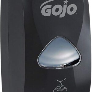 GOJO TFX Touch-Free Foam Hand Soap Dispenser, Black, for 1200 mL GOJO TFX Foam Hand Soap Refills (Pack of 1) - 2730-12