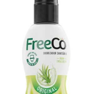 FreePoo - Toilet Odorizer Original Lemongrass - Pre Poop Odor Blocker, Aromatic Bathroom Spray, Air Freshener, Potty Deodorizer - Hygiene Kit Essential, Natural Oils - 2.0 floz