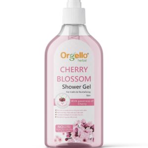 herry Blossom Shower Gel, Shower Gel For All Skin Types For Hydrate & Moisturize Skin, Paraben & Silicon Free - 300 ml
