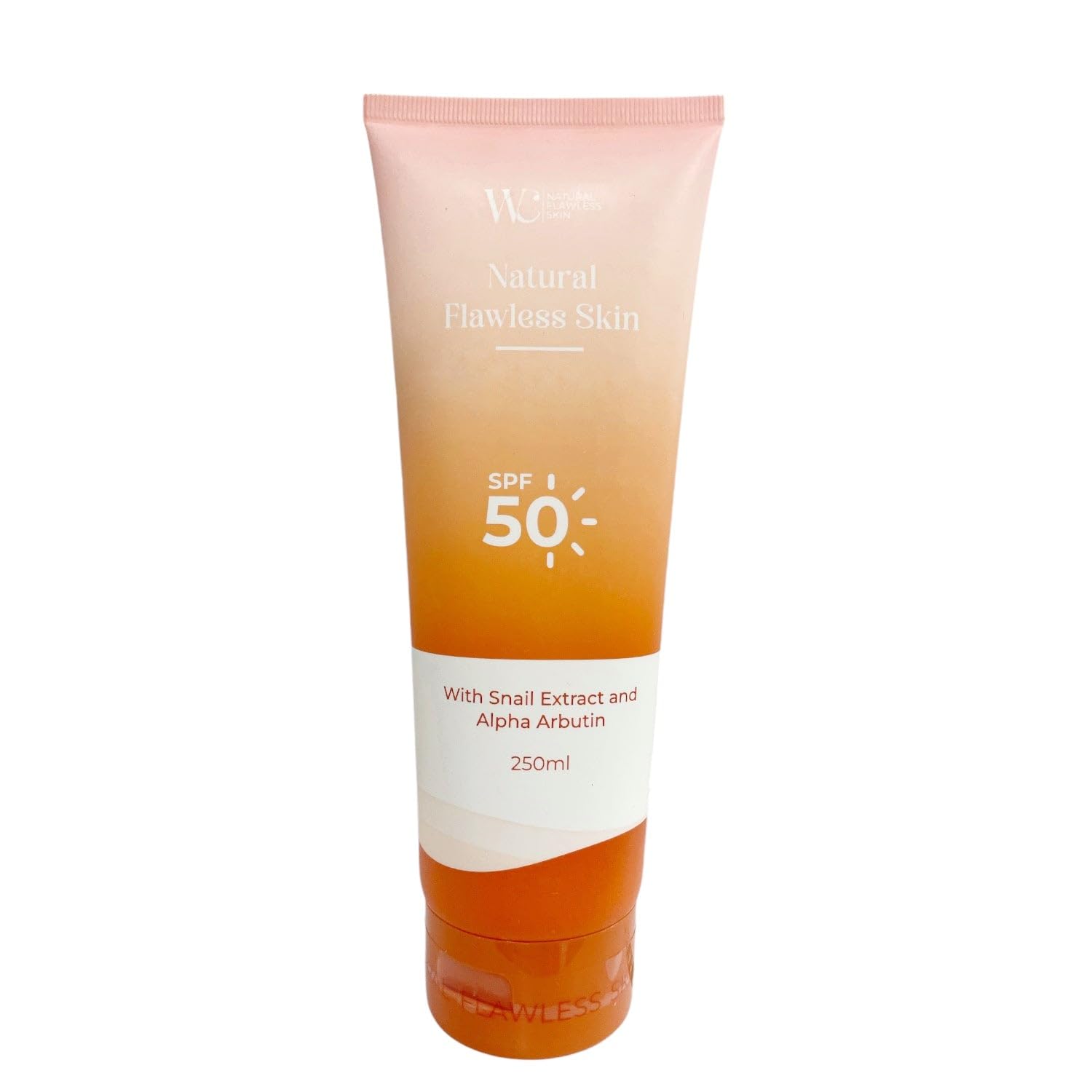 Body Lotion with SPF 50, Snail Extract & Arbutin - Bombshell Scent, 250ml /8oz
