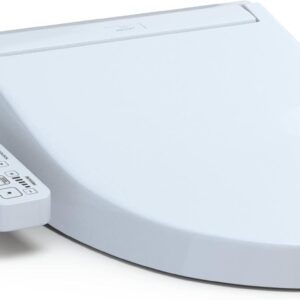 TOTO SW3074#01 WASHLET C2 Electronic Bidet Toilet Seat with PREMIST and EWATER+ Wand Cleaning, Elongated, Cotton White