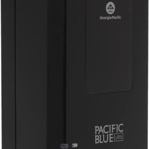 Georgia-Pacific (53590) Pacific Blue Ultra Automated Soap Dispenser, Black, Wall Mounted, Easy To Install & Maintain, Batteries Included