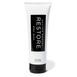 Doctor Rogers Hydrating Body Wash. Moisturizing Bath & Shower Cleanser to Repair Skin Barrier, Paraben & Sulfate-Free, 8 Ounce (236 ml)