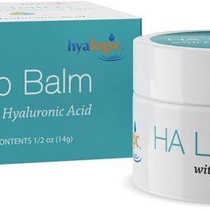 Hyalogic Episilk Hydrating Lip Balm w/Hyaluronic Acid | Dry Lips | Natural Moisturizing Lip Balm | Gluten & Fragrance Free, Unflavored (0.5 oz)