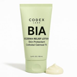 Eczema Relief Lotion – Colloidal Oatmeal for Adults, Kids & Babies – Deeply Hydrates & Relieves Itchy, Dry, Eczema-Prone Skin While Restoring Skin Barrier – Face, Hands & Body – 3.4 oz