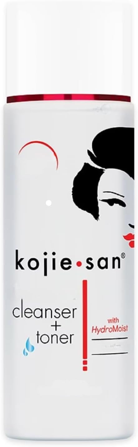 Kojie San Dual Action Cleanser and Toner, Deep Cleansing Toner, Gentle Exfoliating, and Helps Reduce Excess Oil - 100ml