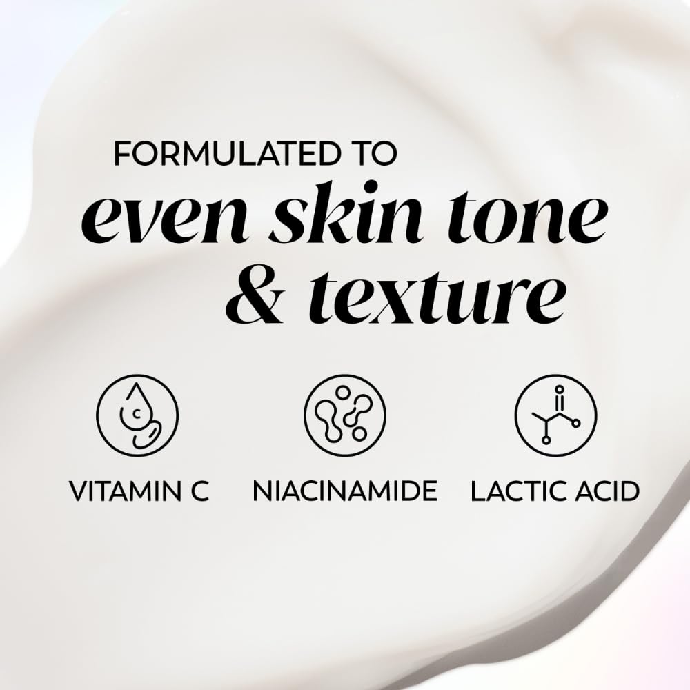 Olay Bright & Even Vitamin C Face Moisturizer with Lactic Acid, 2 oz Eco-Friendly Jar - Image 4