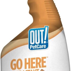 PetCare Go Here Attractant Dog and Puppy Potty Training Spray, Safe & Effective Puppy Pee Spray, Dog Housebreaking Supplies, Indoor and Outdoor House Training Tool for Pee and Poop, 32 oz