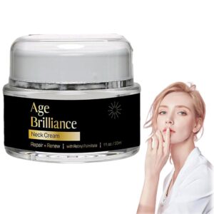 Age Brilliance Neck Firming Cream,Age Brilliance Platysma Renew Lifting Neck Cream,Tighten and Lift Neck Cream (1PCS)
