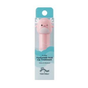 TONYMOLY x Squishmallow Archie Hyaluronic Acid Hydrating Lip Treatment Stick - Lip Balm for All Skin Types with Hyaluronic Acid, Plumping Benefit, 0.49 oz