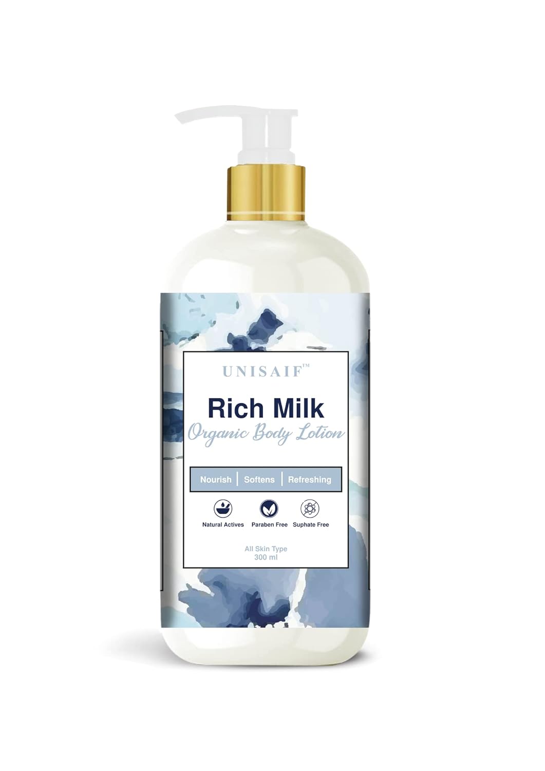 Rich Milk Body Lotion - Moisturizer for Dry Skin | Nourish Your Skin with Moisturizing Lotion | Hydrating Lotion for Extremely Dry Skin | Firming Body Lotion (10.14 Fl oz 300ml)