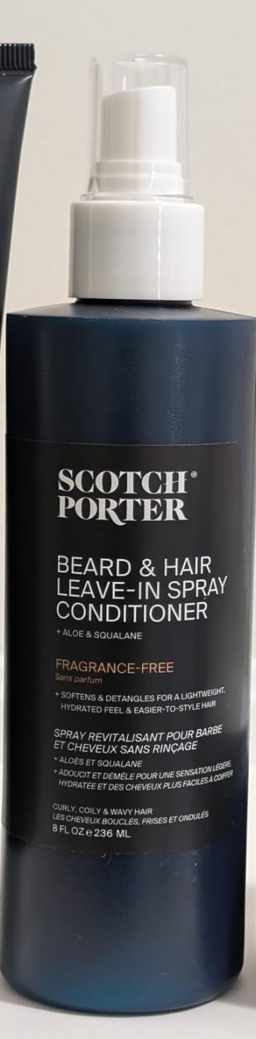 Scotch Porter Daily Hydration Conditioner Spray for Beard and Hair, 8oz - Image 8