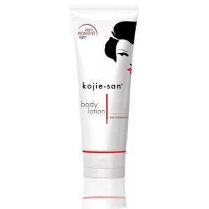 Kojie San Kojic Acid Body Lotion - Nourishing & Skin Refining Body Lotion with Rosehip, Shea Butter & Vitamin E for Flawless Even Skin Tone - 100G