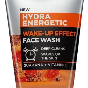 Wake-up Effect Face Wash 100ml, Hydra Energetic Face Wash With Vitamin C*, for Dull and Tired-Looking Skin, Cleanses Pores and Energises Skin