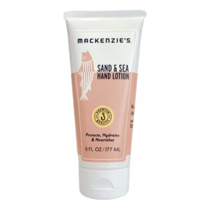 MACKENZIE'S Sand & Sea Lotion 6 oz - Gifts for Fishermen - Gifts for Men - Gifts for Women - Natural - Moisturizing - Hand Lotion - Body Lotion