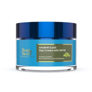 Blue Nectar Face Moisturizer with SPF 30 for Sun Protection | Plant Based Day Suncreen Face Cream for Women for Use as Facial Moisturizer for All Skin Types (19 Herbs, 1.7 Oz)