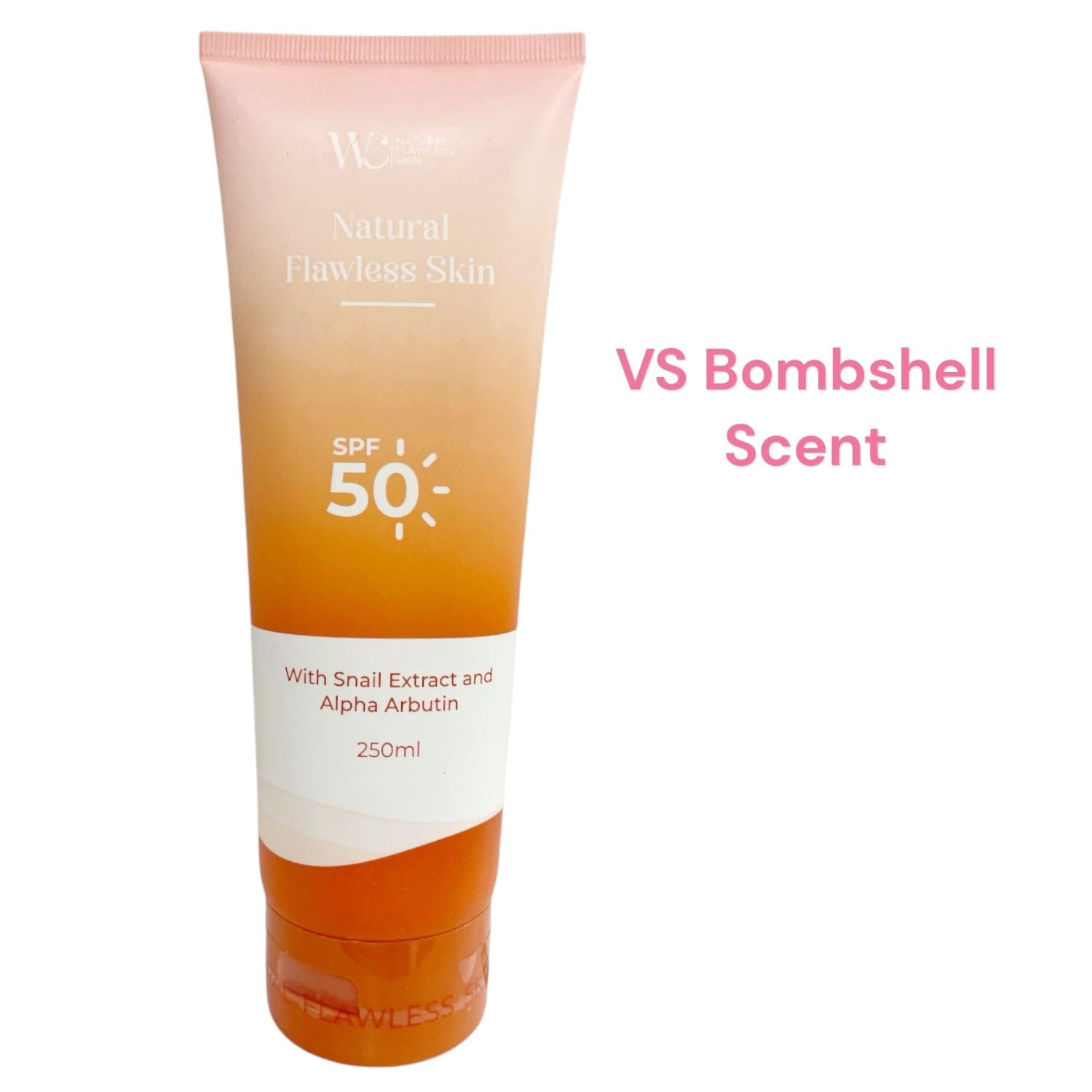 Bombshell Scent SPF 50 Body Lotion with Snail Extract and Arbutin 250ml - Image 3