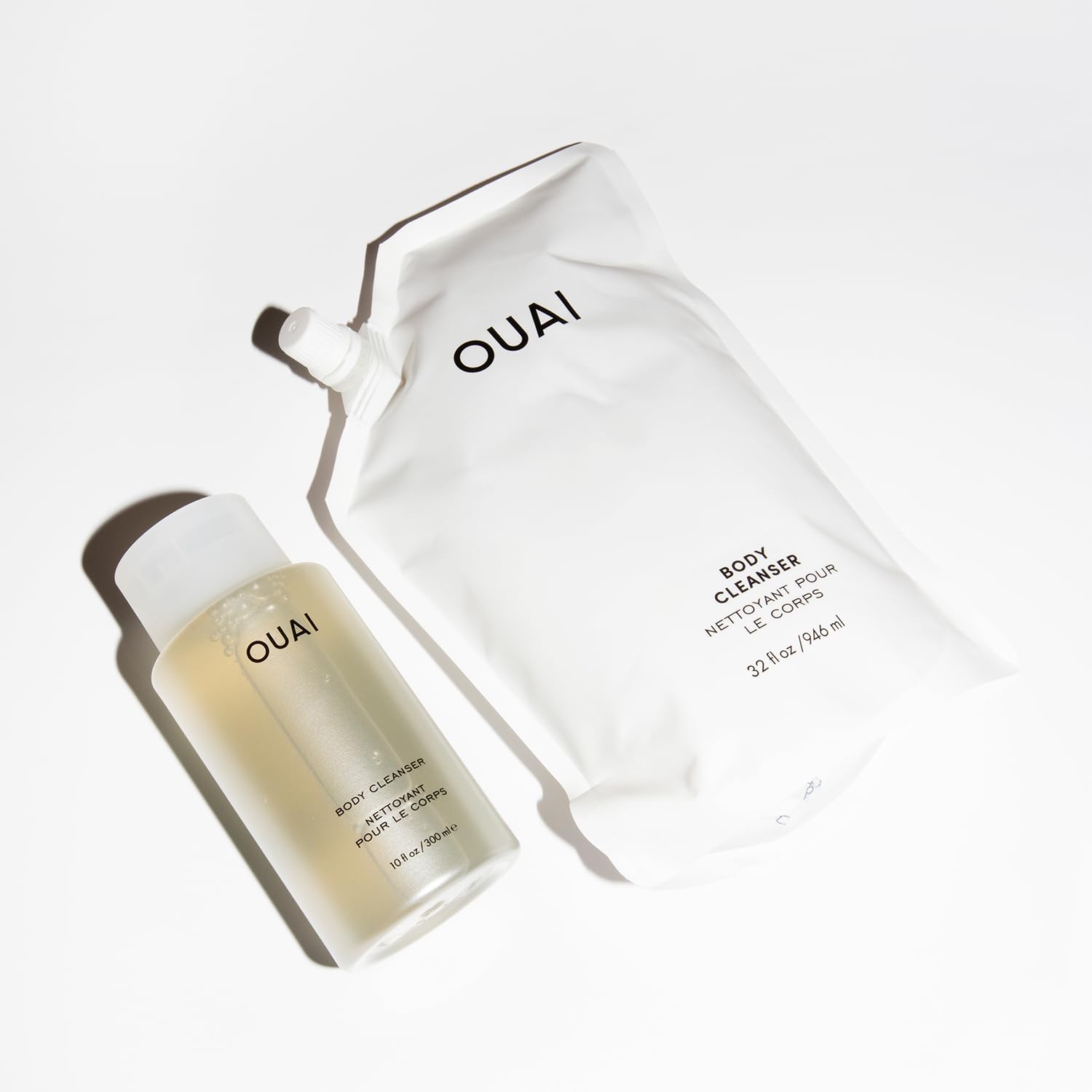 OUAI Body Cleanser Refill, Dean Street - Foaming Body Wash with Jojoba Oil and Rosehip Oil to Hydrate, Nurture, Balance, Soften Skin - Paraben, Phthalate and Sulfate Free Skin Care Products (32 Fl Oz) - Image 5