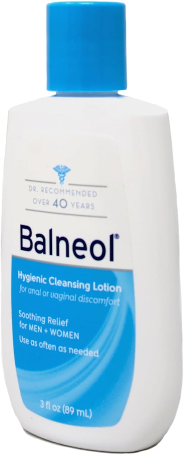 Balneol Hygienic Cleansing Lotion for Women and Men, Soothing Relief to Help With Pain Relief, Itch Relief, and Discomfort for Sensitive Areas, Made in USA, 3 oz - Image 2