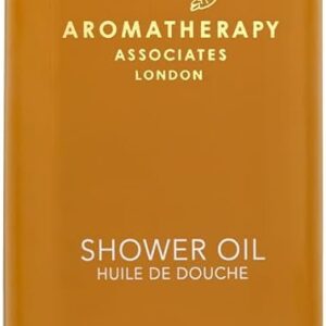 Aromatherapy Associates De-Stress Muscle Shower Oil. Powerful Blend of Rosemary, Ginger and Black Pepper Essential Oils to Soothe and Heal the Body (8.45 fl oz)