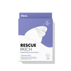 HERO COSMETICS Rescue Patch – The Moisturizing Cream Patch for Post-Blemish Skin. Provides Instant Moisture and Long-Lasting Hydration. Dermatologist-Tested and Won’t Clog Pores. 6ct (3 pairs)