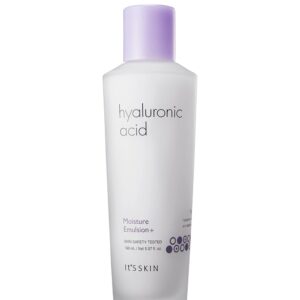 It'S SKIN Hyaluronic Acid Moisture Emulsion + 5.07 Fl Oz, Face Moisturizer for Skin Care Firming Hydration and Moisture Barrier, Nourishing & Hydrating for Healthy Skin, Korean Skincare