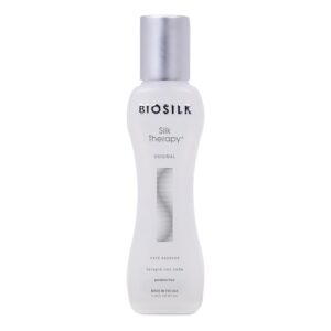 BioSilk Silk Therapy Original, Reconstructing Treatment For Adding Shine & Helping Prevent Split Ends, Sulfate, Paraben, & Cruelty-Free, 2.26 Oz