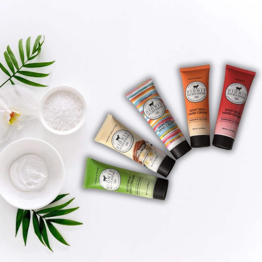 Dionis Goat Milk Verbena and Cream Hand Cream (1 Ounce) - Image 3