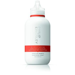 PHILIP KINGSLEY | Re-Moisturizing Smoothing Shampoo | For Curly, Frizzy, Wavy, Dry, Coarse Hair Types | Hydrating Shampoo that Re-Moisturizes and Smooths Hair | 8.4oz