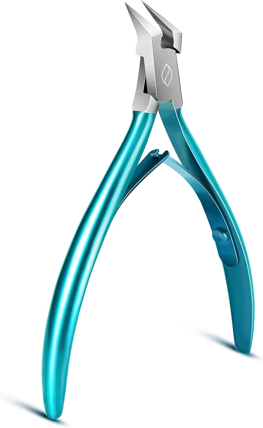 FERYES Toenail Clipper Straight Blade for Ingrown and Thick Nails - Stainless Steel and Sharp Pointed Tip Ingrown Nail Clipper – Wide Jaw Toe Nail Cutter Podiatry Tool