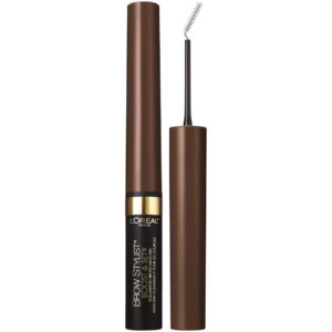 L’Oréal Paris Cosmetics Brow Stylist Boost and Set Brow Mascara, Dark Brunette, 0.1 Fluid Ounce
