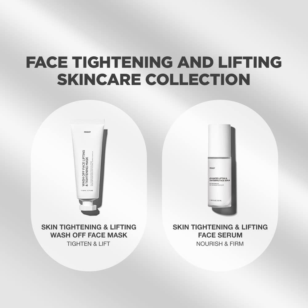 Skin Tightening All-In-One Wash Off Face Lifting Mask with Hyalpol Matrix Age-Defying Formula | Tube-Type, Long-Lasting Mask | Natural, Cruelty-free, Travel Friendly - Image 2