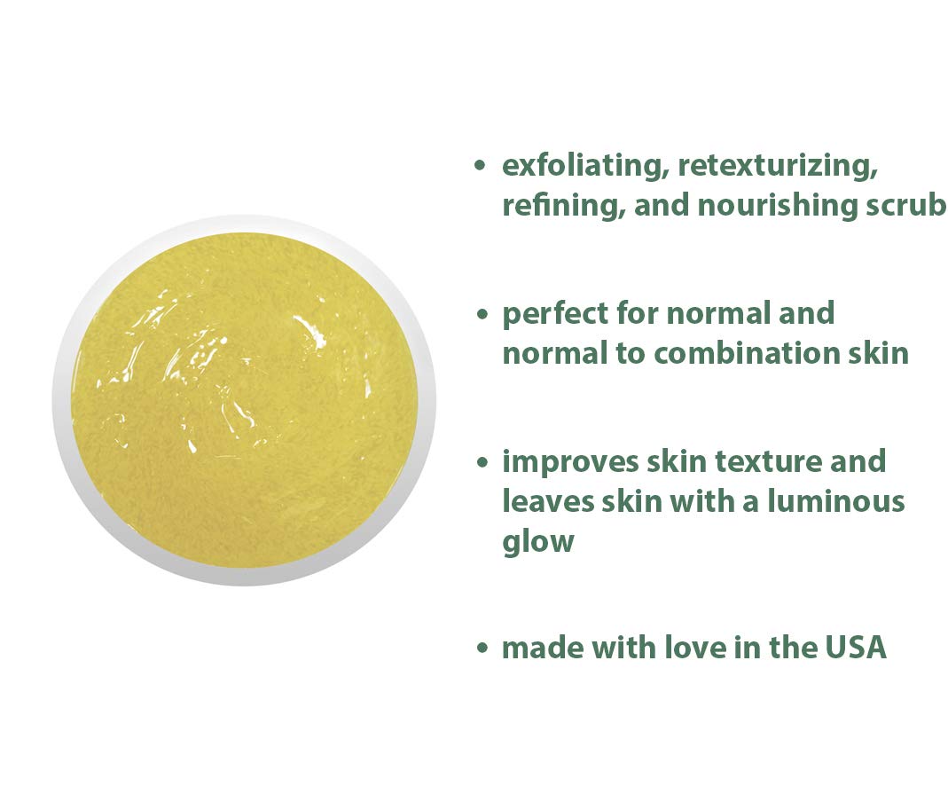 RAYA Pineapple Enzyme Facial Scrub (120) | Exfoliating and Refining Facial Scrub for Combination Skin | Creates a Glowing Complexion | Made with Pineapple Enzymes and Jojoba Beads - Image 3