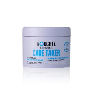 Noughty 97% Natural Care Taker Scalp Relief Treatment Mask to Soothe Scalp and Calm Irritation with Oatmeal Extract and Black Coffee Extract, Sulphate Free Vegan Haircare 300ml