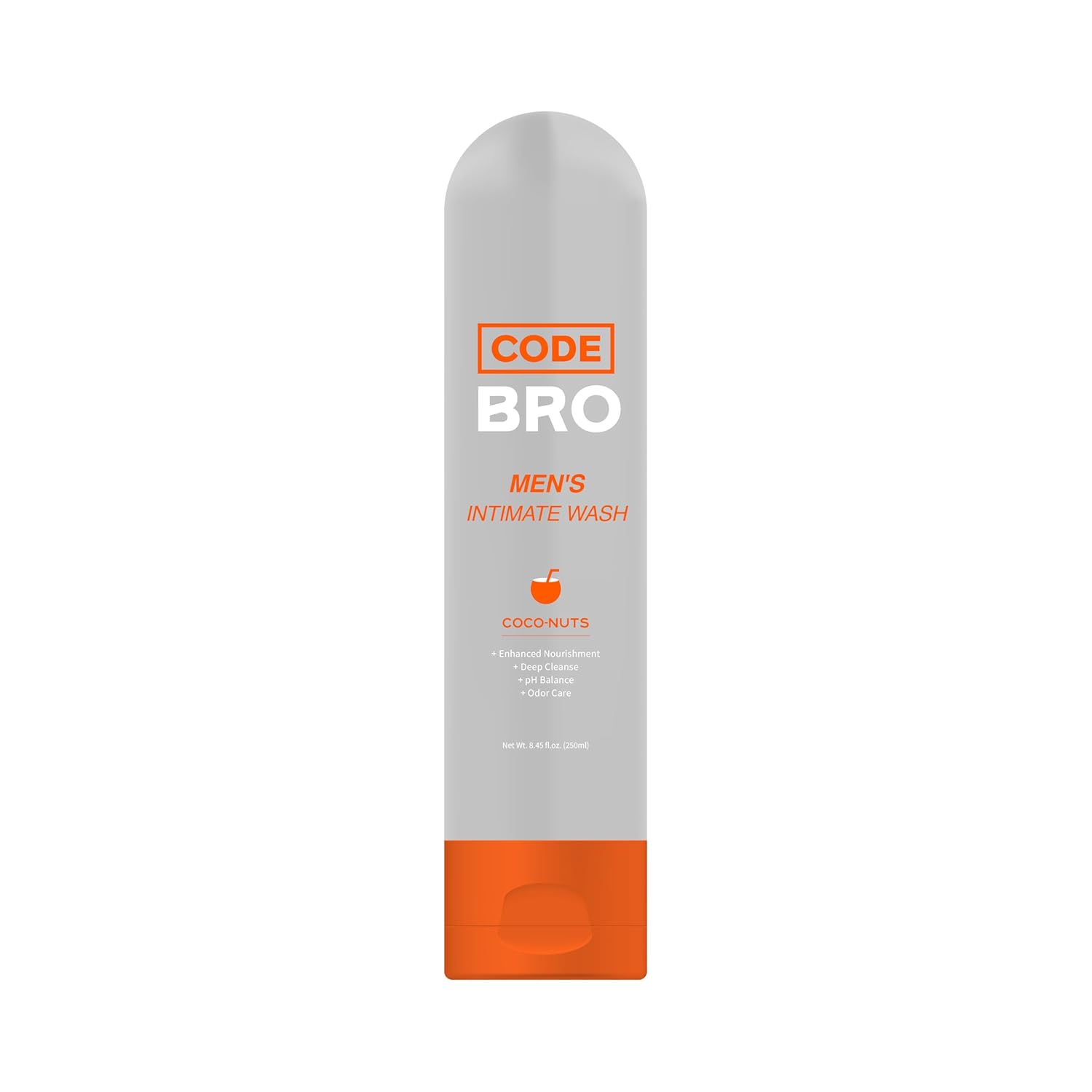 Men's Intimate Wash Coco-Nuts - Shower Stuff for Men (250ml, 8.45 fl oz)
