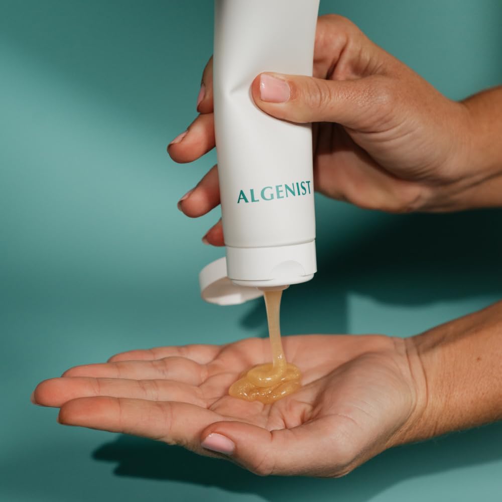 Algenist GENIUS Liquid Collagen Foaming Facial Cleanser - Hydrating Face Wash & Makeup Remover with Alguronic Acid and Microalgae Oil to Nourish & Restore Skin's Radiance (150ml) - Image 4