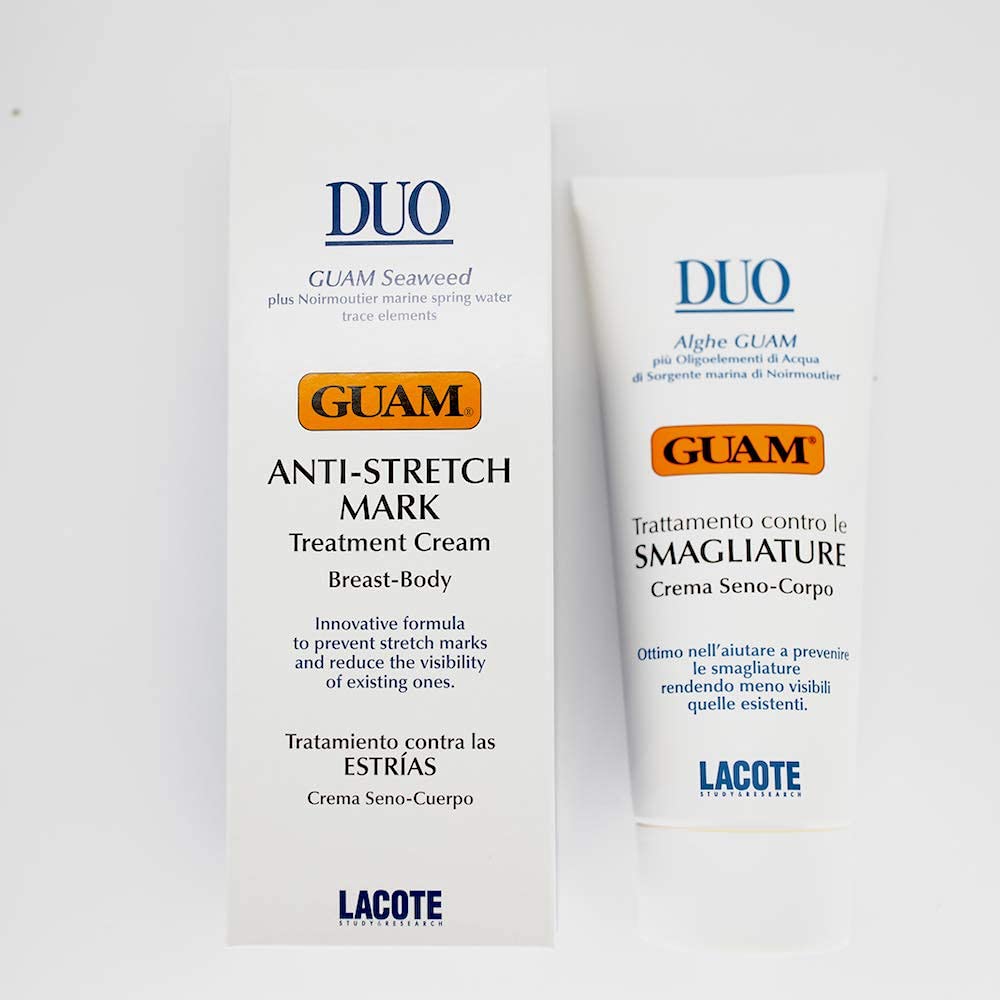 Guam SEAWEED DUO Stretch Marks Remover for Breast and Body | Pregnancy Stretch Mark Prevention - Maternity Lotion for Keloid Removal - Strech Mark Gone For Women - 200 ML Beauty - Image 2