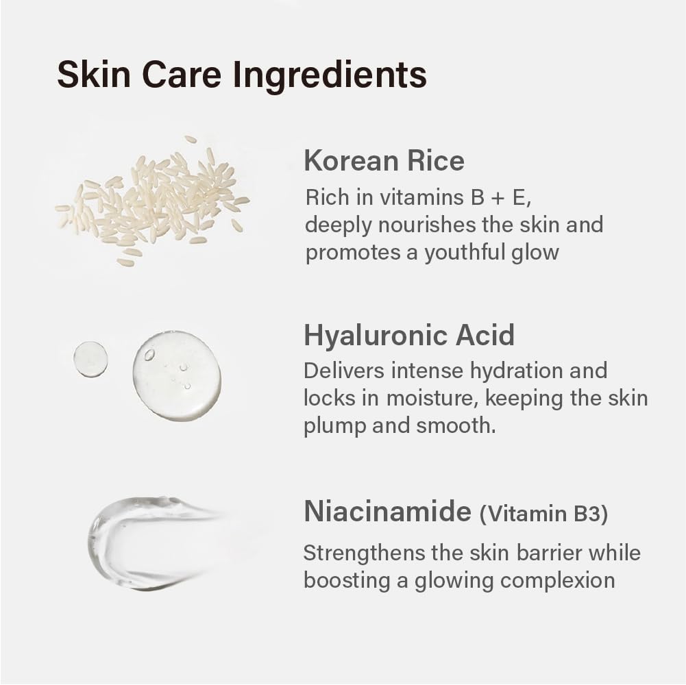 Melixir Airfit Invisible™ Sunscreen SPF 50, Broad Spectrum Korean Rice Sunscreen for Face, Hyaluronic Acid, Moisturizing Daily Protection for Sensitive Skin, No White Cast, Waterproof (1.7fl.oz./50ml) - Image 4