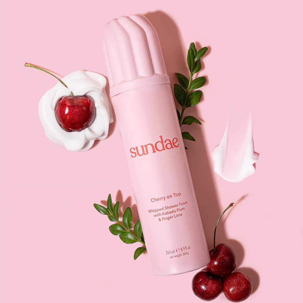 Whipped Shower Foam Cherry On Top Foaming Body Wash 8.9 fl oz, 265ml - Image 5