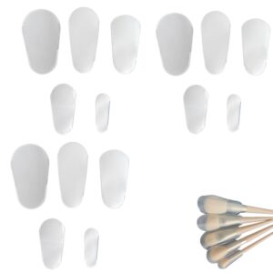 15 Pcs Make Up Brushes Covers, Plastic Cosmetic Brushes Guards Protectors Dustproof Makeup Brush Protective Cover for Safe Storage and Travel