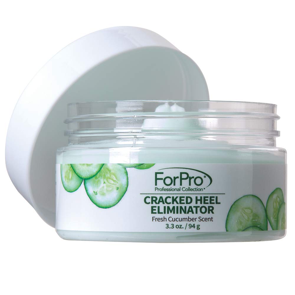 ForPro Intensive Repair Cracked Heel Eliminator 3.3 oz Cucumber Scent Callus Reducer - Image 4