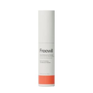 Freewill Reset and Refresh Dry Shampoo, Plant-Based Shampoo for Oily Hair Between Washes, Zero Residue, Lightweight and Non-Aerosol Dry Shampoo for Healthy Scalp, 0.7 oz